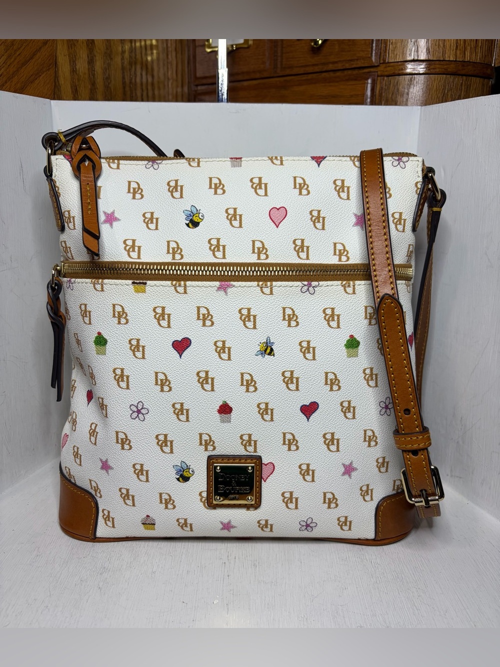 Dooney & Bourke Gretta Novelty Crossbody - White Multi